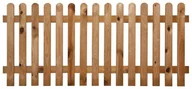 Ogrodzenia - STELMET Płot sztachetowy prosty 180x60 cm STELMET - miniaturka - grafika 1