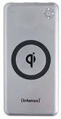 Powerbanki - Intenso Powerbank WPD10000, zewnętrzna ładowarka z bezprzewodowym ładowaniem, Power Delivery i Quick Charge (10 000 mAh, nadaje się do smartfonów/tabletów z obsługą Qi) srebrny 7343531 - miniaturka - grafika 1