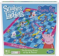Maskotki i pluszaki - Hasbro Peppa Pig Snakes and Ladders F48531790 - miniaturka - grafika 1