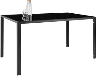 tectake Zestaw mebli do jadalni Berlin - czarny 402837 - Krzesła - miniaturka - grafika 3