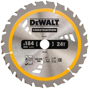 DEWALT Tarcza Do Cięcia Drewna 190x30mm 24 Zęby - Tarcze do pił - miniaturka - grafika 2