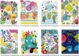 Fresh Notatnik ozdobny 145x197/64K gładki - Szkolne artykuły papiernicze - miniaturka - grafika 2