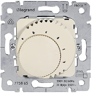 Legrand 775815 SISTENA LIFE Regulator temperatury ze stykiem ARCTIC 230V - Regulatory i termostaty - miniaturka - grafika 3