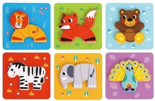 Tooky Toy Tooky Toy Puzzle TL636 TL636 - Puzzle - miniaturka - grafika 2