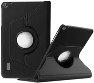 Etui do tabletów - Huawei Etui obrotowe 360 MediaPad T3 7.0 Czarne + FOLIA + RYSIK 3536/3546/22X - miniaturka - grafika 1
