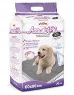 Maty do nauki czystości - Podkłady treningowe aktywny węgliel 60x90cm 30 szt - miniaturka - grafika 1