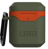 Akcesoria do słuchawek - Urban Armor Gear LLC UAG Hardcase V2 obudowa ochronna do Airpods 1/2 olive/orange) IEOUGHV2APOLOR - miniaturka - grafika 1