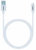 Kable USB - Duracell Duracell USB5031W, 1 m, USB A, USB C, 3.0 (3.1 Gen 1), męski/męski, biały USB5031W - miniaturka - grafika 1