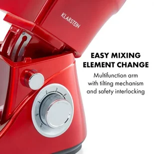 Klarstein Bella Pico 2G (TK2-BellaPicoRed2G) - Roboty kuchenne - miniaturka - grafika 6