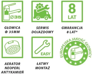 Laveo Evora mosiądz antyczny BAE565D - Baterie kuchenne - miniaturka - grafika 4