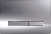 Przyciski spłukujące - Geberit SIGMA 50 PRZYCISK SPŁUKUJĄCY CHROM SZCZOTK UP320 115.788.GH.2 115.788.GH.2 - miniaturka - grafika 1