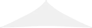 vidaXL Trójkątny żagiel ogrodowy, tkanina Oxford, 2,5x2,5x3,5 m, biały 135279 - Parasole ogrodowe - miniaturka - grafika 3
