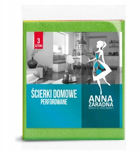 Anna Zaradna Ścierki domowe perforowane 3 szt - Ściereczki, gąbki, czyściki - miniaturka - grafika 3