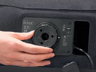 Intex Materac welurowy z pompką 152 x 203cm 64124 s-795-uniw - Materace turystyczne - miniaturka - grafika 2