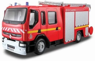 Bburago Renault Premium Straż Pożarna 1:50 - Samochody i pojazdy dla dzieci - miniaturka - grafika 2