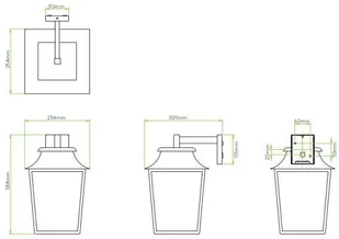 Astro Zewnętrzna LAMPA ścienna RICHMOND WALL LANTERN 8050 - Lampy ogrodowe - miniaturka - grafika 2