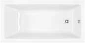 Wanny - Actima Wave Slim 149x69 cm akrylowa z nóżkami biała WAEX.WAV15WHS - miniaturka - grafika 1