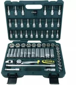 Narzędzia wielofunkcyjne - shumee Brüder Mannesmann Zestaw kluczy nasadowych 3/8" 61 elementów 2045 - miniaturka - grafika 1