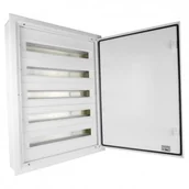 Rozdzielnie elektryczne - Elektro-Plast Rozdzielnica podtynkowa DARP-120 120 modułowa 5x24 IP54 z aluminiowymi drzwiami 9.524 E-P 6767 9.524 - miniaturka - grafika 1