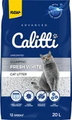 Żwirek dla kotów - CALITTI Fresh white żwirek bentonitowy 20L - miniaturka - grafika 1
