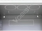 Szafy rack - Triton 19" Szafa wisząca jednosekcyjna RUA-09-AS4-CAX-A1 9U 400mm głębokość przeszklone drzwi kolor jasnoszary RAL7035 demontowalne panele boczne certyfikat IP30 ładowność 30 kg RUA-09-AS4-CAX-A1 - miniaturka - grafika 1