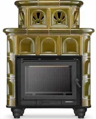 Piece wolnostojące - Ekoprojekt 996 Piec wolnostojący 13-15kW kolor pistacjowy spełnia anty-smogowy 99672857 - miniaturka - grafika 1