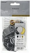 Urodziny dla dorosłych - Amscan 9900734 27,9 cm Celebration Happy 70. urodziny balony lateksowe - miniaturka - grafika 1