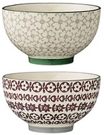 Miski i półmiski - Bloomingville KARINE miseczka do musli, kolor oberżyna/szary, rozmiar L 21100612 - miniaturka - grafika 1