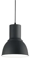 Lampy sufitowe - Ideal Lux Lampa Wisząca Breeze Sp1 Nero 137681 Średnica 23,5 Wys. 43,0 - 130,0 - miniaturka - grafika 1