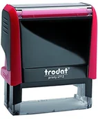 Tusz do pieczątek - Trodat pieczęć b499202 X-PRINT automatyczny  "Paye", czerwony tusz 43468 - miniaturka - grafika 1