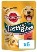 Suplementy i witaminy dla psów - Pedigree Tasty Bites Chewy Slices 6x 155Gr - miniaturka - grafika 1