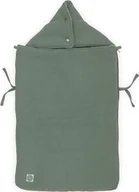 Śpiworki dla dzieci - Jollein Jollein Jollein Śpiworek oddychający do wózka i fotelika Basic Knit ASH GREEN 8717329359970 - miniaturka - grafika 1