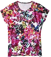 Koszulki sportowe męskie - Adidas Girls YG T Q2 T-Shirt-szary/czarny/biały/srebrny/multco/plamat, rozmiar 92 4055343507811 - miniaturka - grafika 1