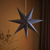 Ozdoby bożonarodzeniowe - Markslojd Gwiazda Baroque do zawieszenia, 75 cm, niebieska - miniaturka - grafika 1