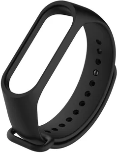 Hurtel Zamienna silikonowa opaska pasek do Xiaomi Mi Band 4 Mi Band 3 czarny uniwersalny - Akcesoria do smartwatchy - miniaturka - grafika 2
