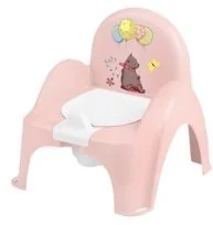 Tega Baby Baby Baby, Nocnik/Krzesełko z pozytywką, Leśna opowieść, Jasnoróżowy - Nocniki - miniaturka - grafika 3