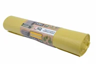 Worki na śmieci - 4IQgroup 4IQ Worki do recyclingu żółte 120 L 20 szt - miniaturka - grafika 1