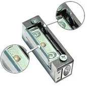 Akcesoria do domofonów i wideodomofonów - Orno Elektrozaczep symetryczny z pamięcią i z blokadą, R4-12.40, - miniaturka - grafika 1