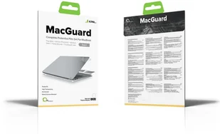 JCPAL Folia MacGuard dla MacBook Air 2018 - Silver (2 w 1) zgsklep-1163-0 - Części i akcesoria do laptopów - miniaturka - grafika 3