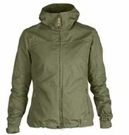 Kurtki i kamizelki sportowe damskie - FJALLRAVEN Kurtka damska STINA rozmiar S kolor zielony - miniaturka - grafika 1