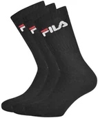 Skarpetki damskie - Fila Trzypak długich czarnych skarpet FILA - miniaturka - grafika 1