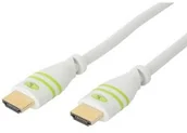 Kable - Techly Kabel HDMI/HDMI V1.4 M/M Ethernet 3D4K Biały 2m - miniaturka - grafika 1