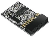 Akcesoria do serwerów - ASRock ASRock TPM2-S Module (V 2.0) - hardware security chip TPM2-S /BULK - miniaturka - grafika 1