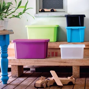 textile box POJEMNIK DO PRZECHOWYWANIA 1,8L TRANSPARENTNY (196061) - Pojemniki kuchenne - miniaturka - grafika 5