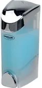 Dozowniki papieru i mydła dla firm - AQUALINE AQUALINE Dozownik na mydło na zawieszenie 300ml, chrom 1319-71 - miniaturka - grafika 1