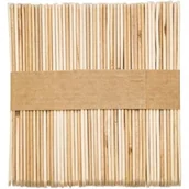 Zabawki kreatywne - Amos Patyczki kreatywne drewniane 140mm jumbo naturalne(50szt.)PND140 BREWIS - miniaturka - grafika 1