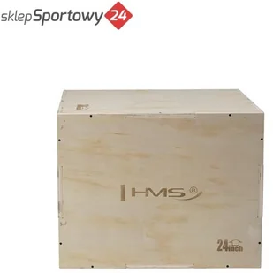 HMS SKRZYNIA DO ĆWICZEŃ DREWNIANA CROSSFIT 17-62-100 - Pozostały sprzęt i akcesoria do ćwiczeń - miniaturka - grafika 2