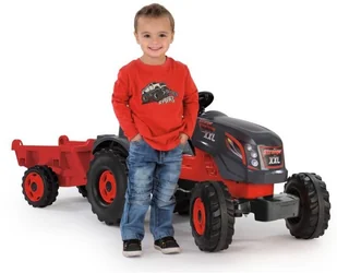 Smoby Traktor Xxl + Przyczepa 710200 - Jeździki dla dzieci - miniaturka - grafika 11