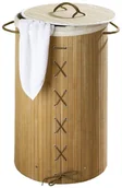 Kosze na bieliznę - Wenko Kosz na pranie brązowy, 55 l - miniaturka - grafika 1
