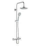 Zestawy prysznicowe - Invena Deszczownica Esla z baterią termostatyczną AU-94-D01-C - miniaturka - grafika 1